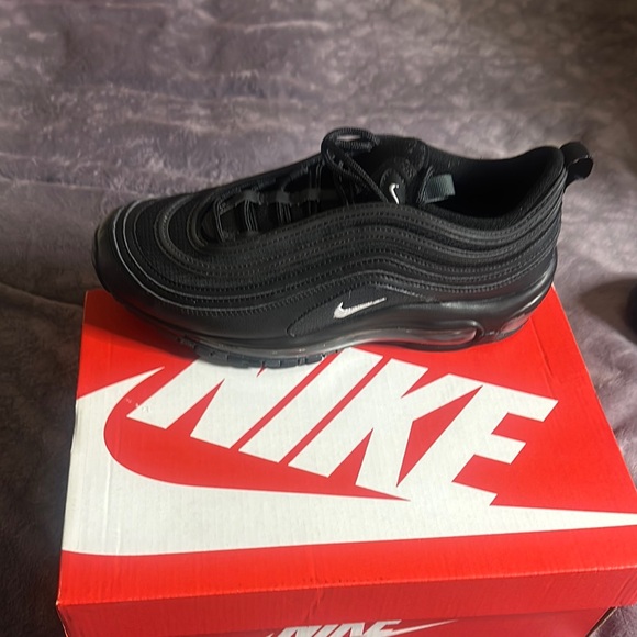 Nike Air Max 97 black new GS size 7y - Picture 7 of 8